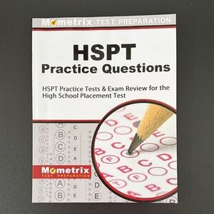 HSPT Practice Questions Book - Black and White
